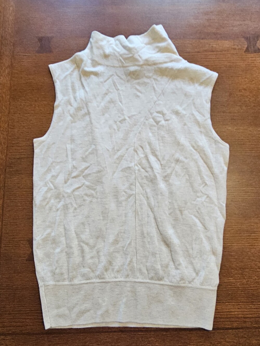 Reiss Harper Wool Sleeveless Slouch Neck Top XS